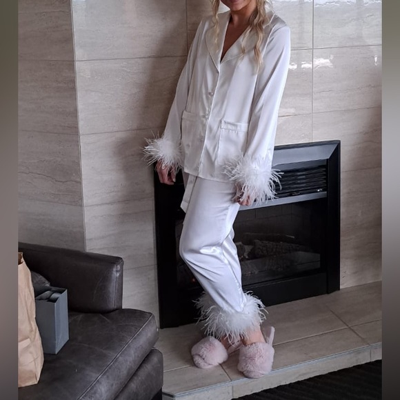 Nadine Merabi Darcie Bridal Pyjamas - Picture 2 of 2